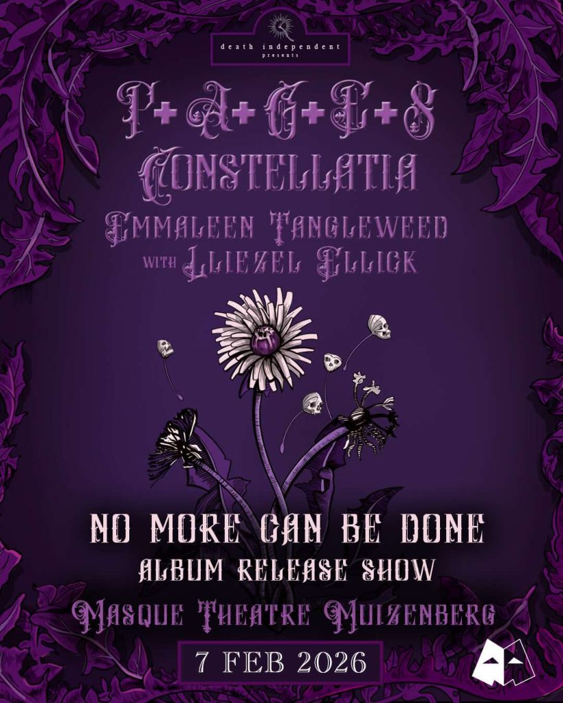 The event is presented by Death Independent.