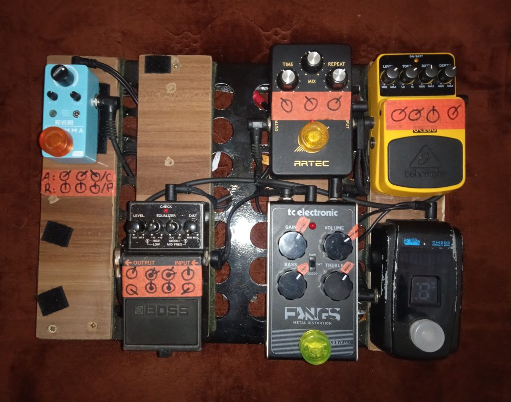 Raven S. E.'s Pedalboard